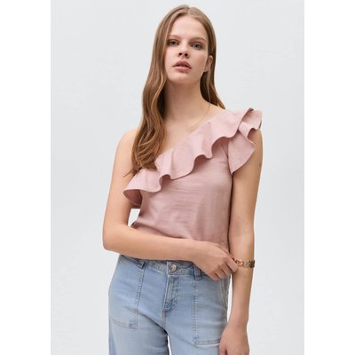 Top volant asymétrique MANGO TEEN