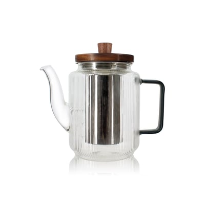 Théière en verre et anse 550ml, KARL OGO LIVING