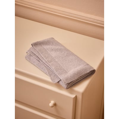 Plaid pointelle  Lambswool CYRILLUS