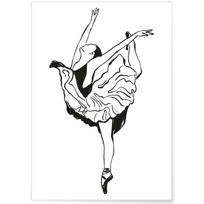 Affiche Danseuse 2 L'AFFICHERIE