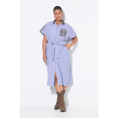 Robe chemisier oversize, écusson léopard STUDIO UNTOLD