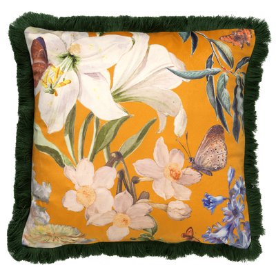 Coussin Hanna - Jaune, 45x45 cm DUTCH DECOR