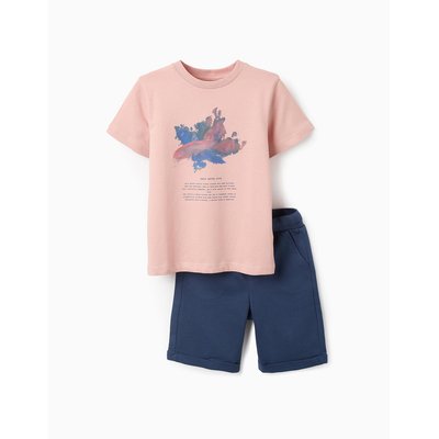 T-shirt + Short en Coton ZIPPY