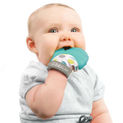 Gant de dentition en silicone souple Glüv BBLÜV
