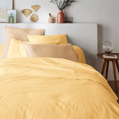 Housse de couette unie en coton lavé, Scenario LA REDOUTE INTERIEURS