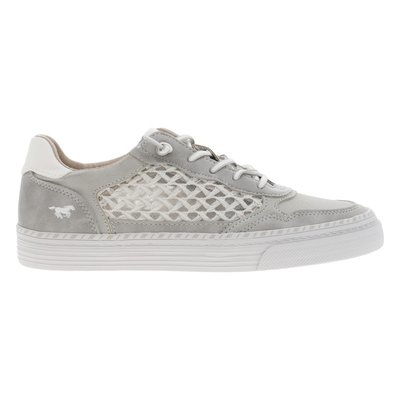 Tennis FEMME Mustang grises claires et à lacets ronds MUSTANG