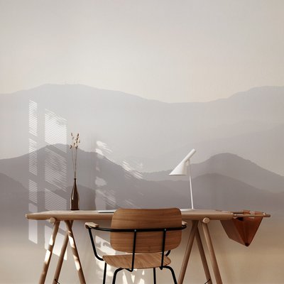 Papier peint panoramique Misty Mountains ACTE DECO