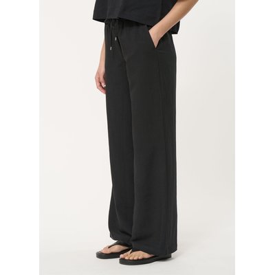 Pantalon large noir taille élastiquée HUMILITY