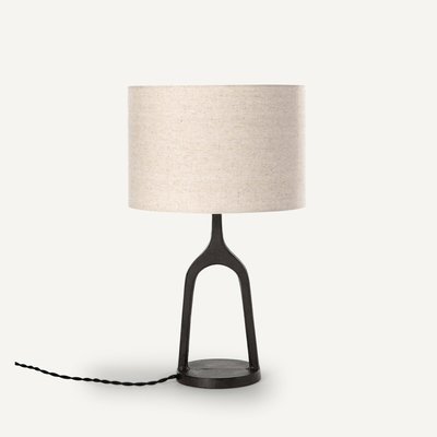 Lampe à poser métal et lin Jakomé AM.PM