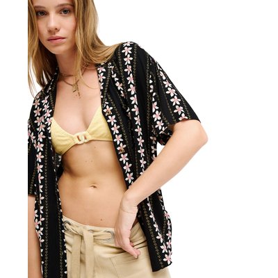 Chemise manches courtes CRAZY VAHINI. ROXY