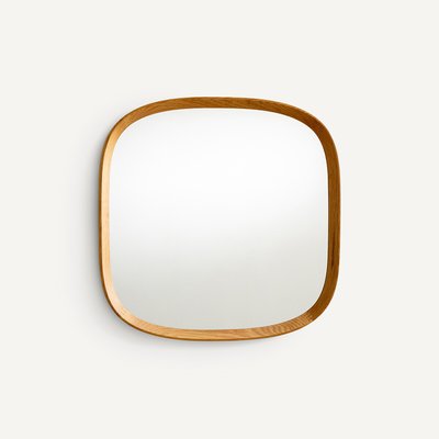 Miroir organique chêne massif, H60cm, Orion AM.PM