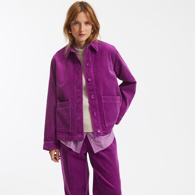Veste ample en velours côtelé, Signature LEONY LA REDOUTE COLLECTIONS