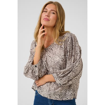 Blouse Sans Manches Imprimé Guépard Equipment - Taille S, Neuve Sans étiquettes