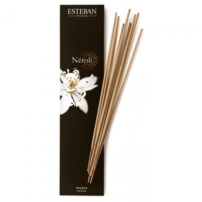Parfum d'intérieur - Encens indiens 20 bâtonnets néroli ESTEBAN