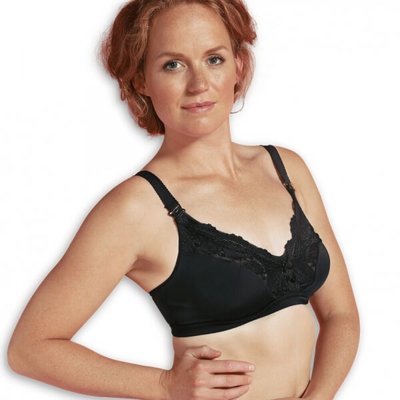Soutien gorge allaitement dentelle noir taille S CARRIWELL