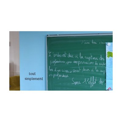 Sticker Mural Tout Simplement - Le Pré D'eau WADIGA