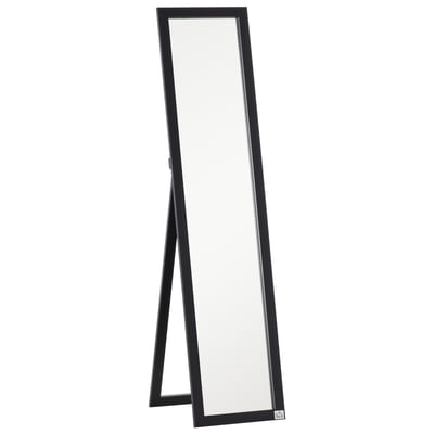 Miroir en pied MDF Blanc HOMCOM
