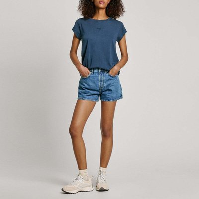T-Shirt Avec Logo Brodé PEPE JEANS