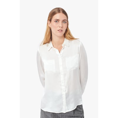 Chemise droite en soie JEANNEB CAROLL