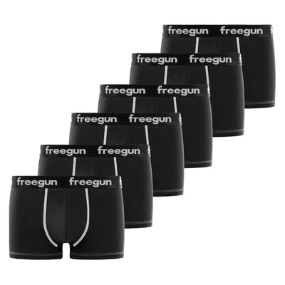 Lot De 6 Boxers Coton FREEGUN