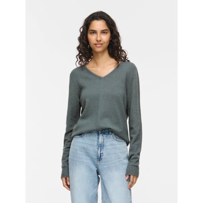Pull col v en fine maille VILA