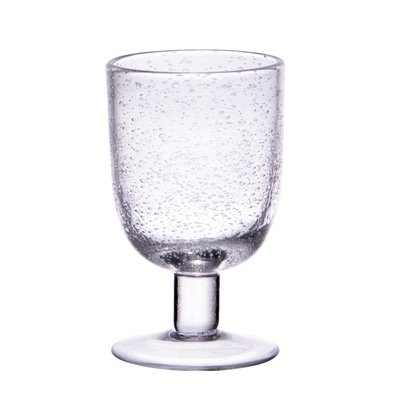 Verre à pied 28 cl   bullé   (lot de 6)-LUBERON TABLE PASSION