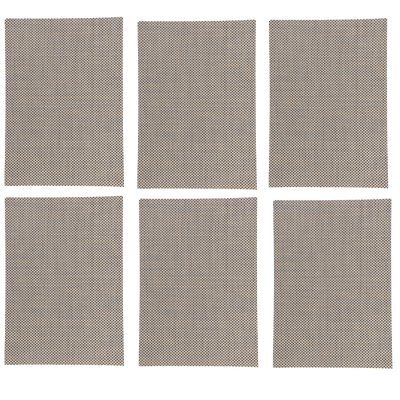 Lot de 6 Sets de table rectangulaire Maoli TOILINUX