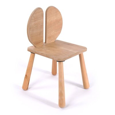 Chaise pour enfant avec pieds en bois massif L30 cm - MAEL CALICOSY