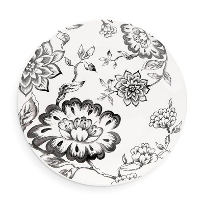 Set of 4 Botanical Night Side Plates WADE POTTERY