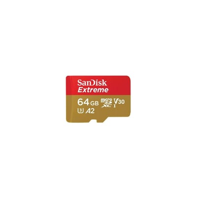 Carte Micro SD Extreme microSDXC 64G SANDISK