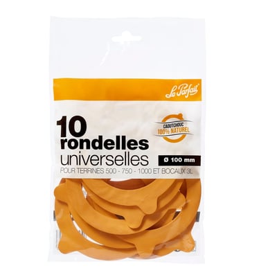 Lot de 10 joints Ø 100 mm, LE PARFAIT LE PARFAIT