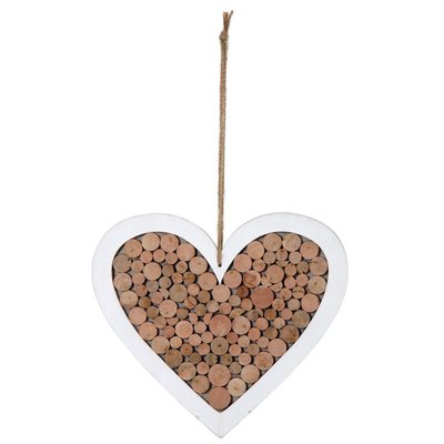 Coeur à suspendre en bois AUBRY GASPARD