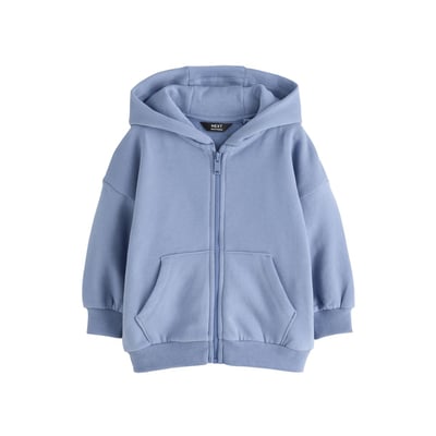 Sweat à capuche doux zippé NEXT