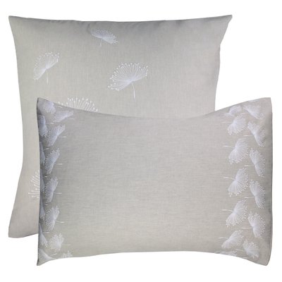 Taie d'oreiller percale de coton 80 fils/cm² lavé BRISE D'ETE GARNIER-THIEBAUT