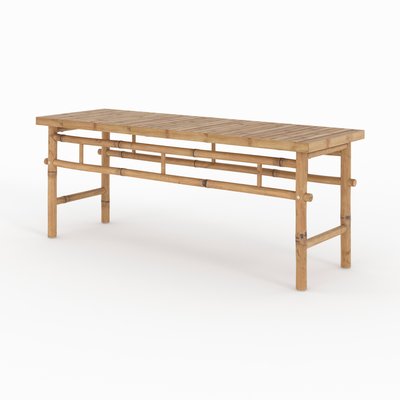 Banc de jardin 2 places en bambou - VADELLA RENDEZ-VOUS DÉCO