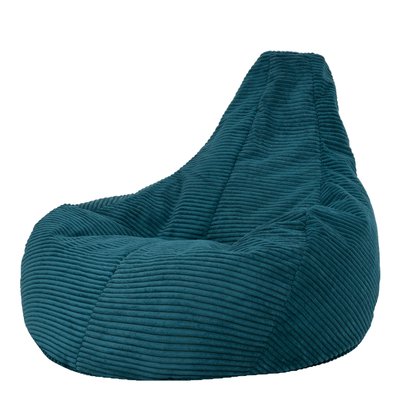 Pouf inclinable velours côtelé Oeko-Tex® - DALTON ICON