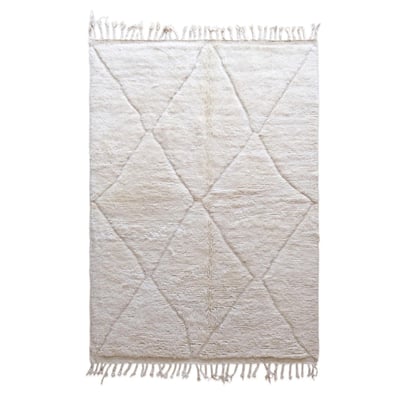 Tapis berbère tissé artisanalement au Maroc en laine 165 x 238 cm AFK LIVING