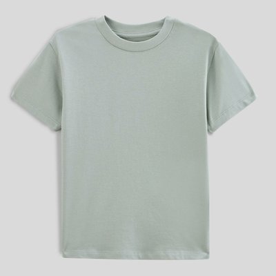 T-shirt manches courtes uni en coton BIO GOTS MONOPRIX