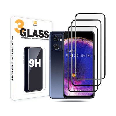 Protège écran Oppo Find X5 Lite Pack 3 Verres Tre IBROZ