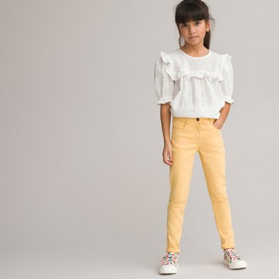 Pantalón 5 bolsillos con bordados LA REDOUTE COLLECTIONS
