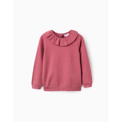 Pull en Maille Fine avec Volants ZIPPY
