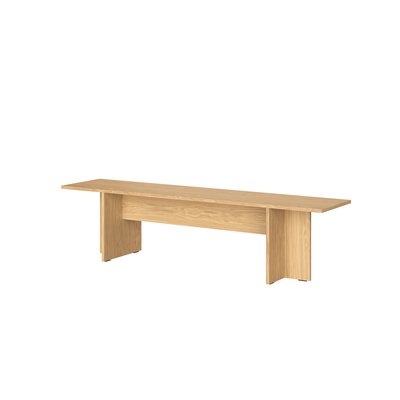 Banc en placage de chêne HETT NOO.MA