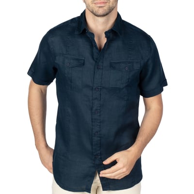 Chemise en lin POCHES SHILTON