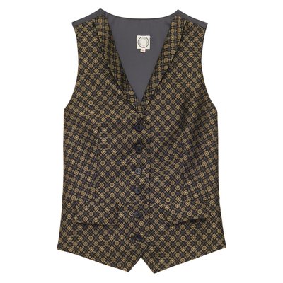 Gilet tissage jacquard robinson INES DE LA FRESSANGE PARIS