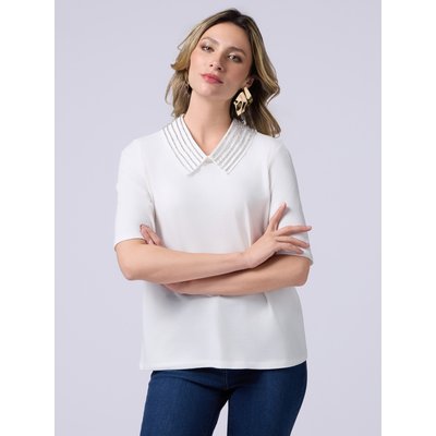 T-shirt élastique en 95% coton et 5% élasthanne OLTRE