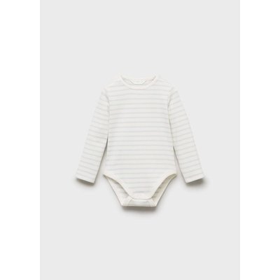 Body enfant coton rayures MANGO BABY