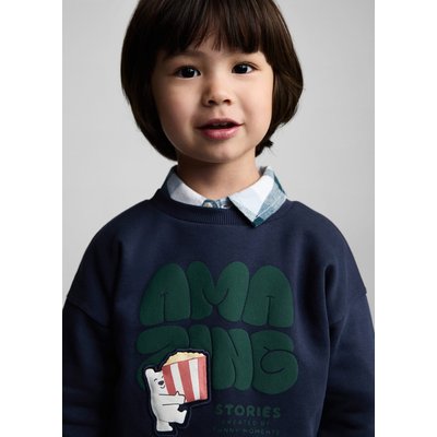 Sweat-shirt imprimé relief MANGO BABY