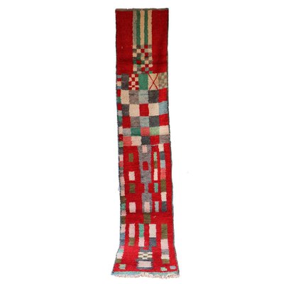 Tapis de couloir berbère marocain pure laine 76 x 408 cm AFK LIVING