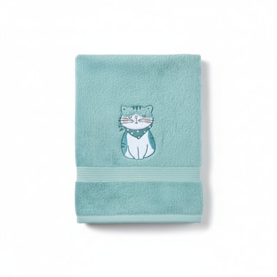 Drap de bain en Coton 450g/m² - LES PETITS FELINS TRADITION DES VOSGES