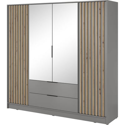 Armoire dressing miroir portes battantes RECOLLECTION